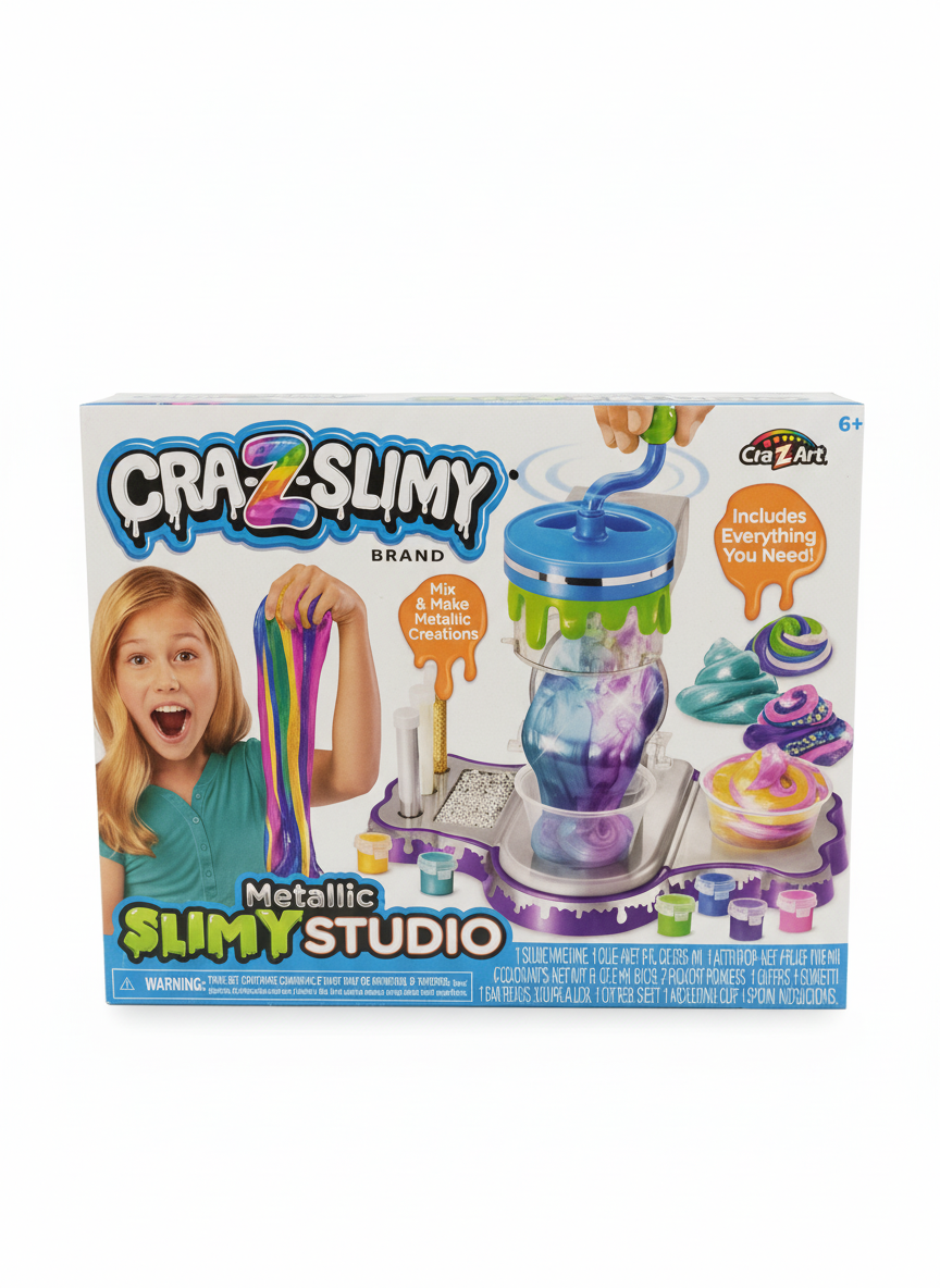 Crazy Slimy Mix And Make Metallic Creations