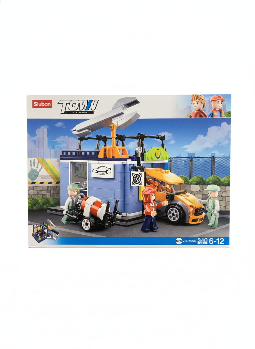 Town City Scene-Repair 340 PCS Lego