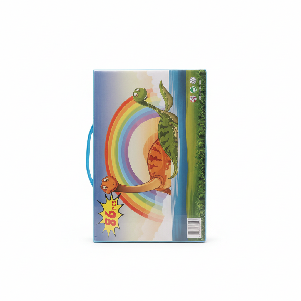 Dinosaur Rainbow 86-Piece Activity Fun Set