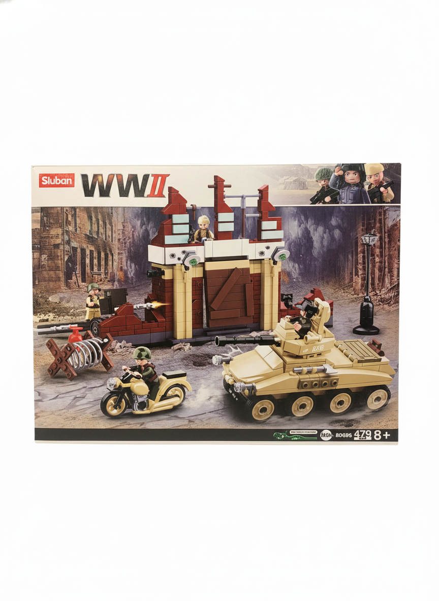 WWII 696 Tank 479 PCS Lego