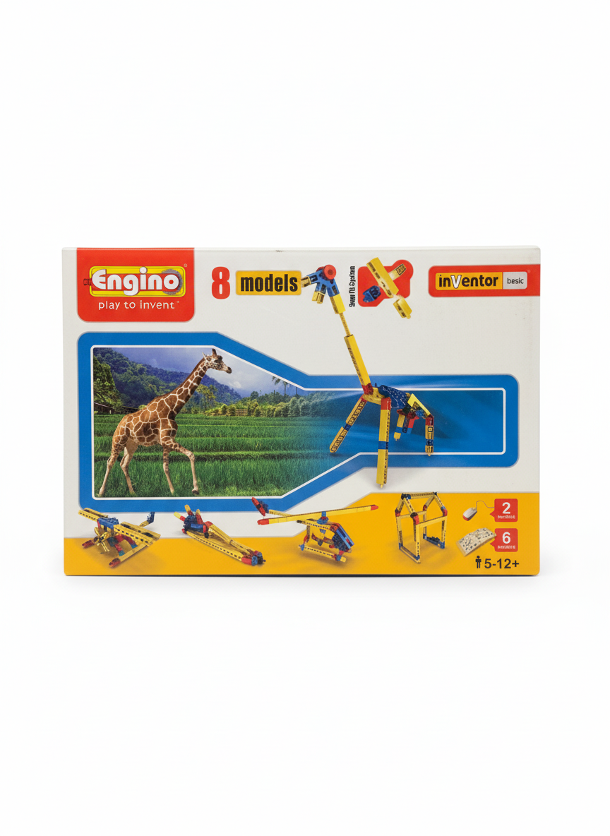 Engino Play To Invent 8 Models Snap Fit System