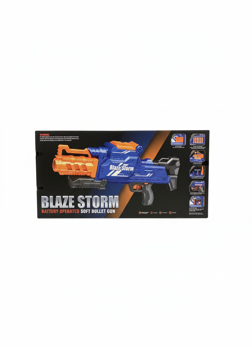 Blaze Storm Battery Soft Bullet Gun 40 PSC