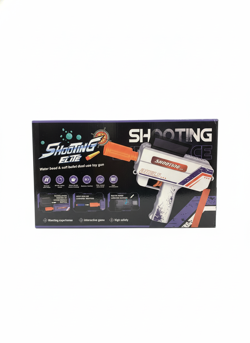 Shooting Elite Orbeez & Soft Bullet Dual-Use Toy Gun 2in1 Dual Mode Shooting Experience