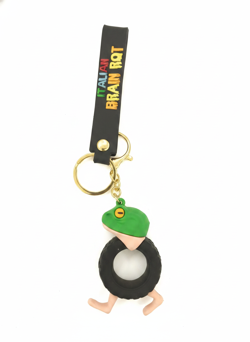 BONECA AMBALABU-brain rot keychain