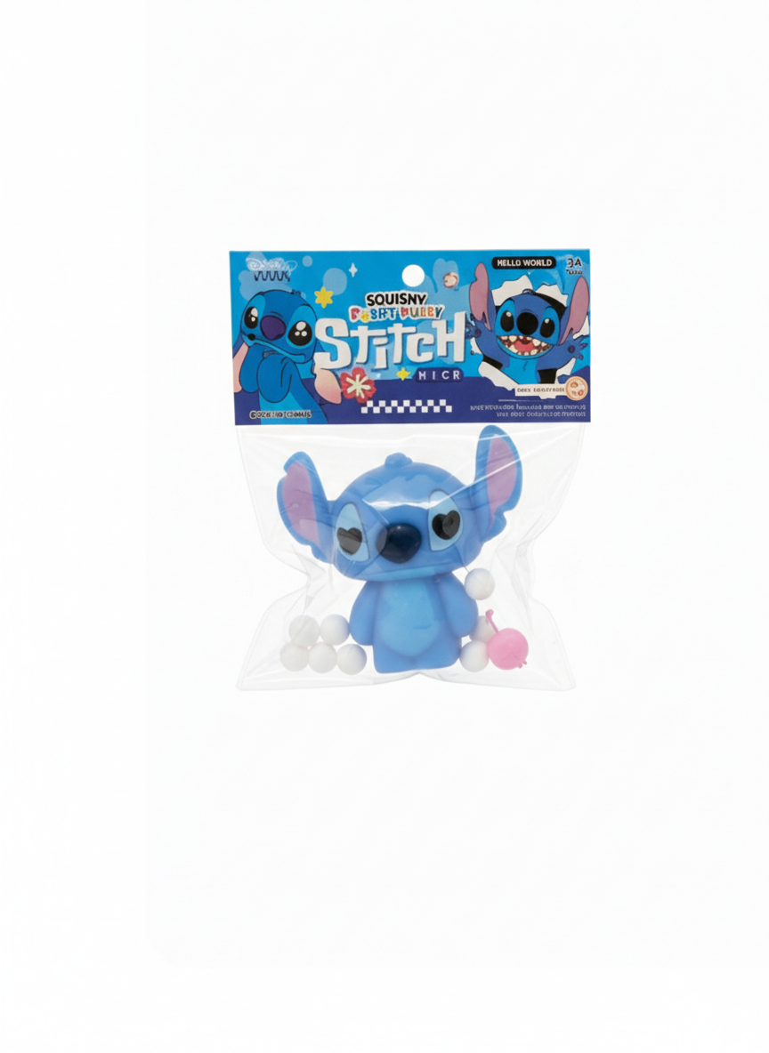 Hello World Squishy Shy Pushy Stitch Nice Toy