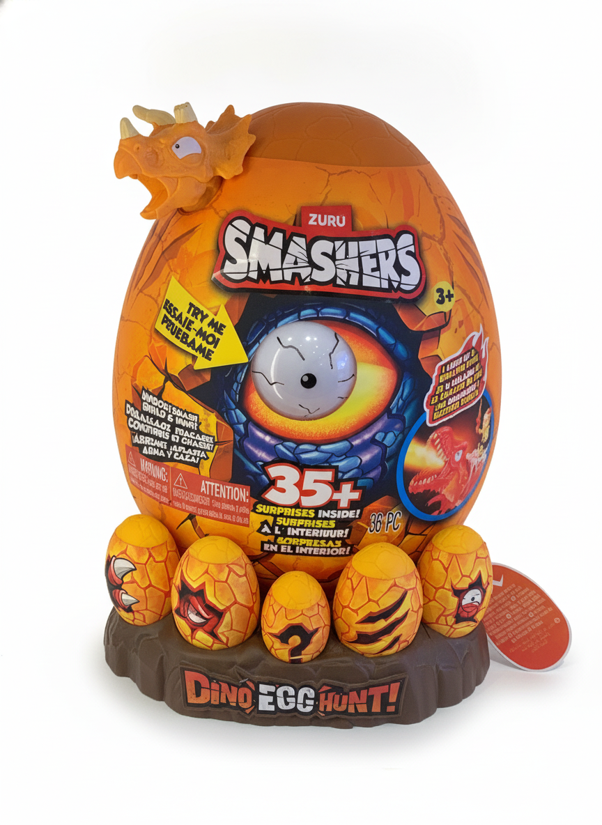 ZURU Smashers Dino Egg Hunt!