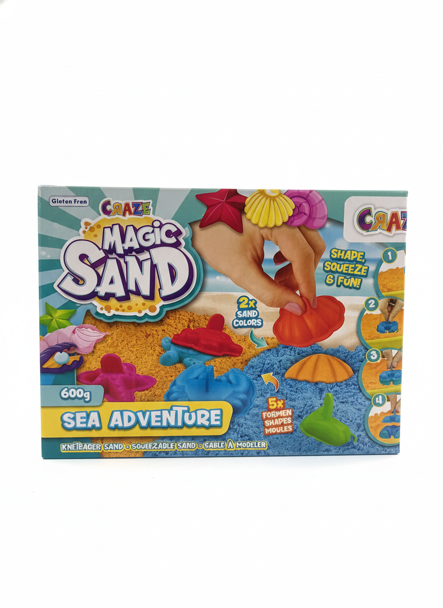 Magic Sand Sea Adventure 600g 2 Sand Color
