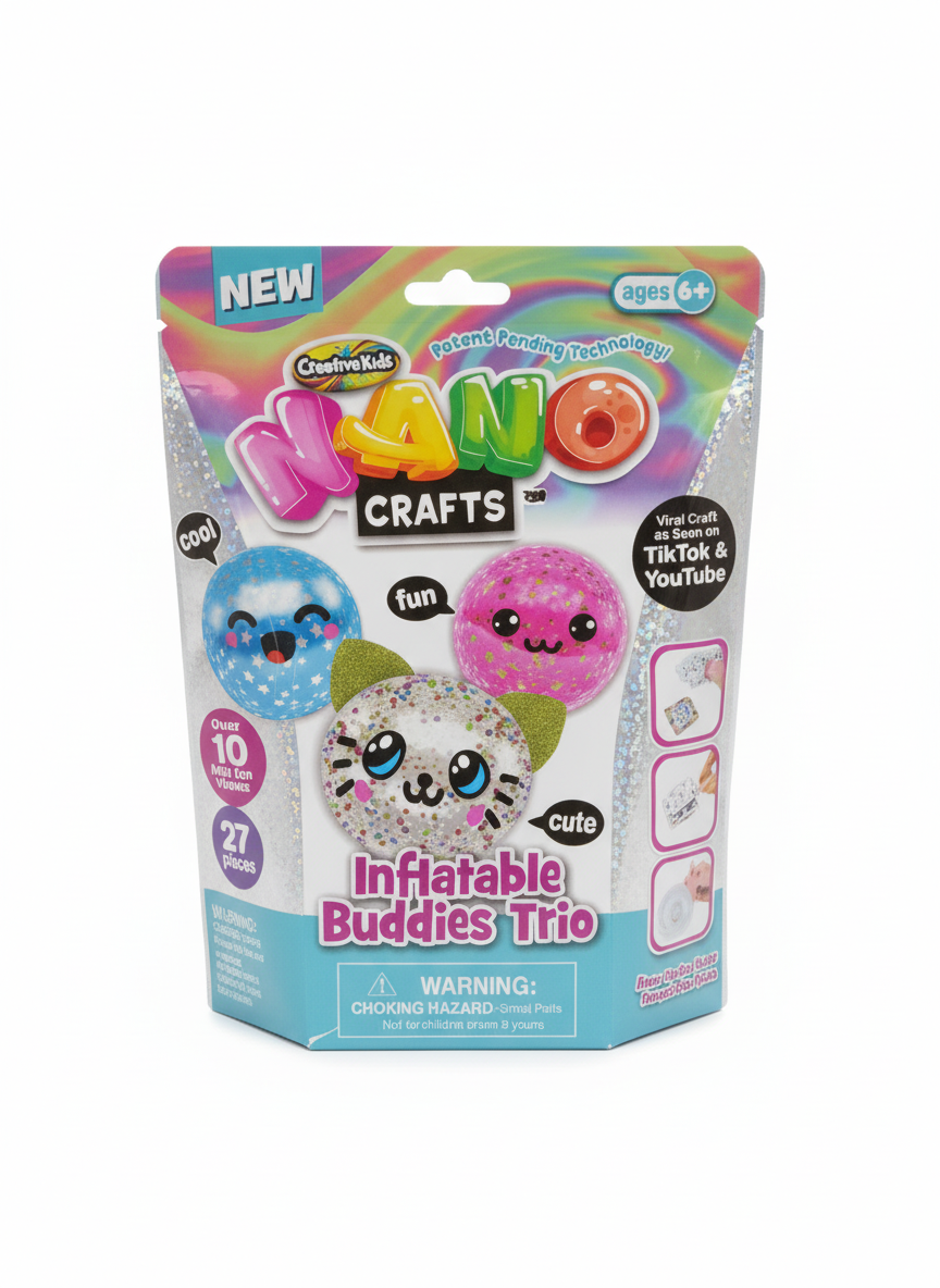 Inflatable Buddies Trio Nano Crafts