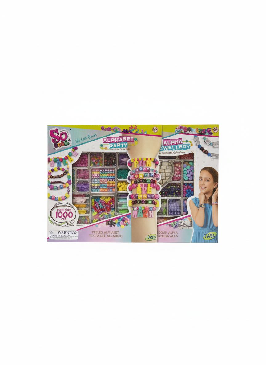 Bijoux Alpha + Perles Alphabet +1700 Beads