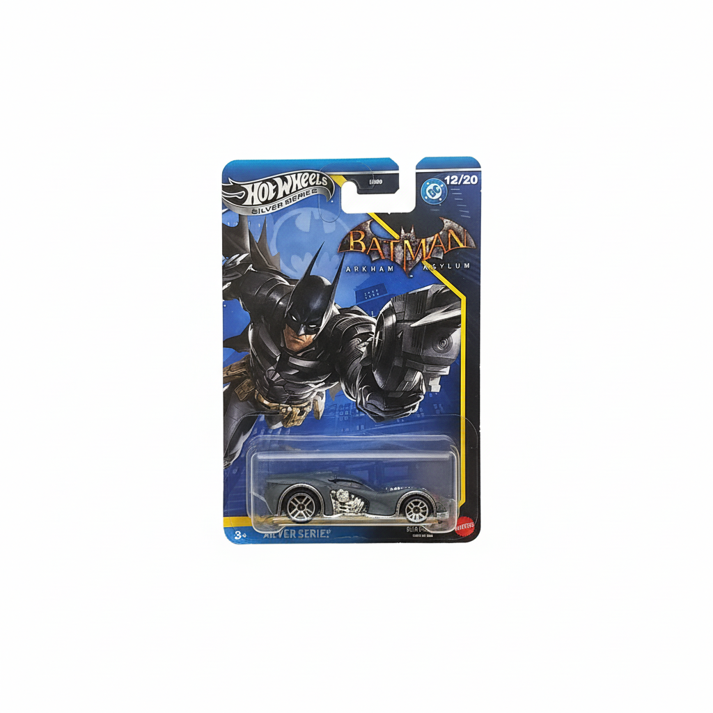 Hot Wheels Silver Series Batman: Arkham Asylum Vehicle