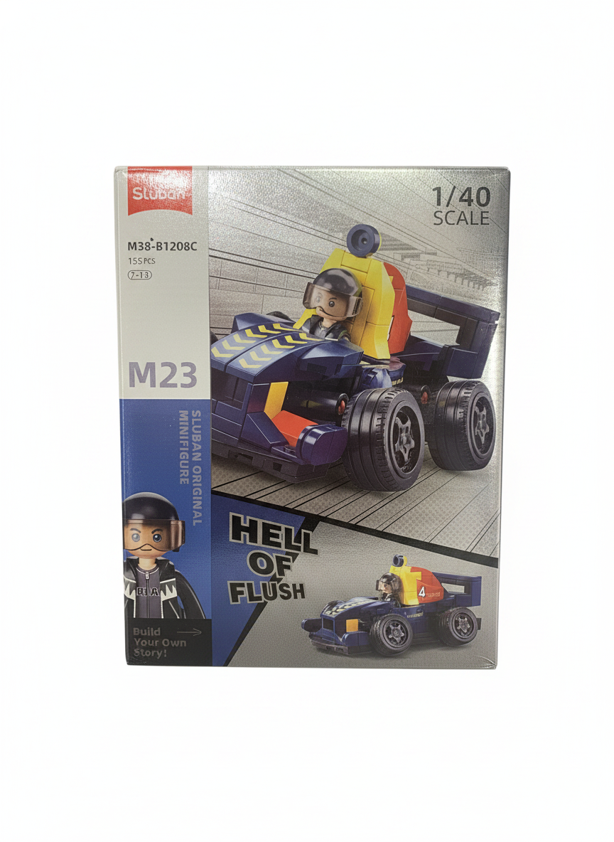 Sluban M23 Hell of Flush Racing Building Blocks (M38-B1208C)
