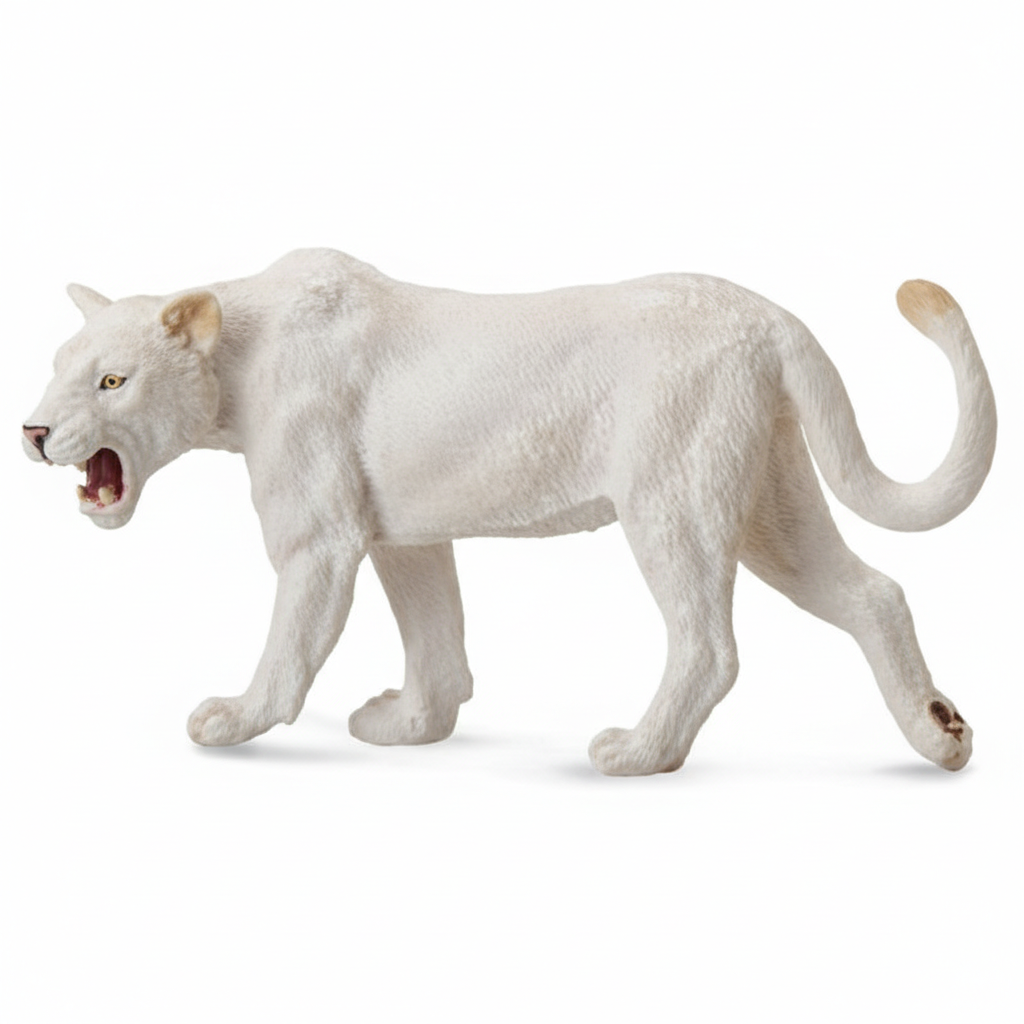 Animal Figures - White Lioness