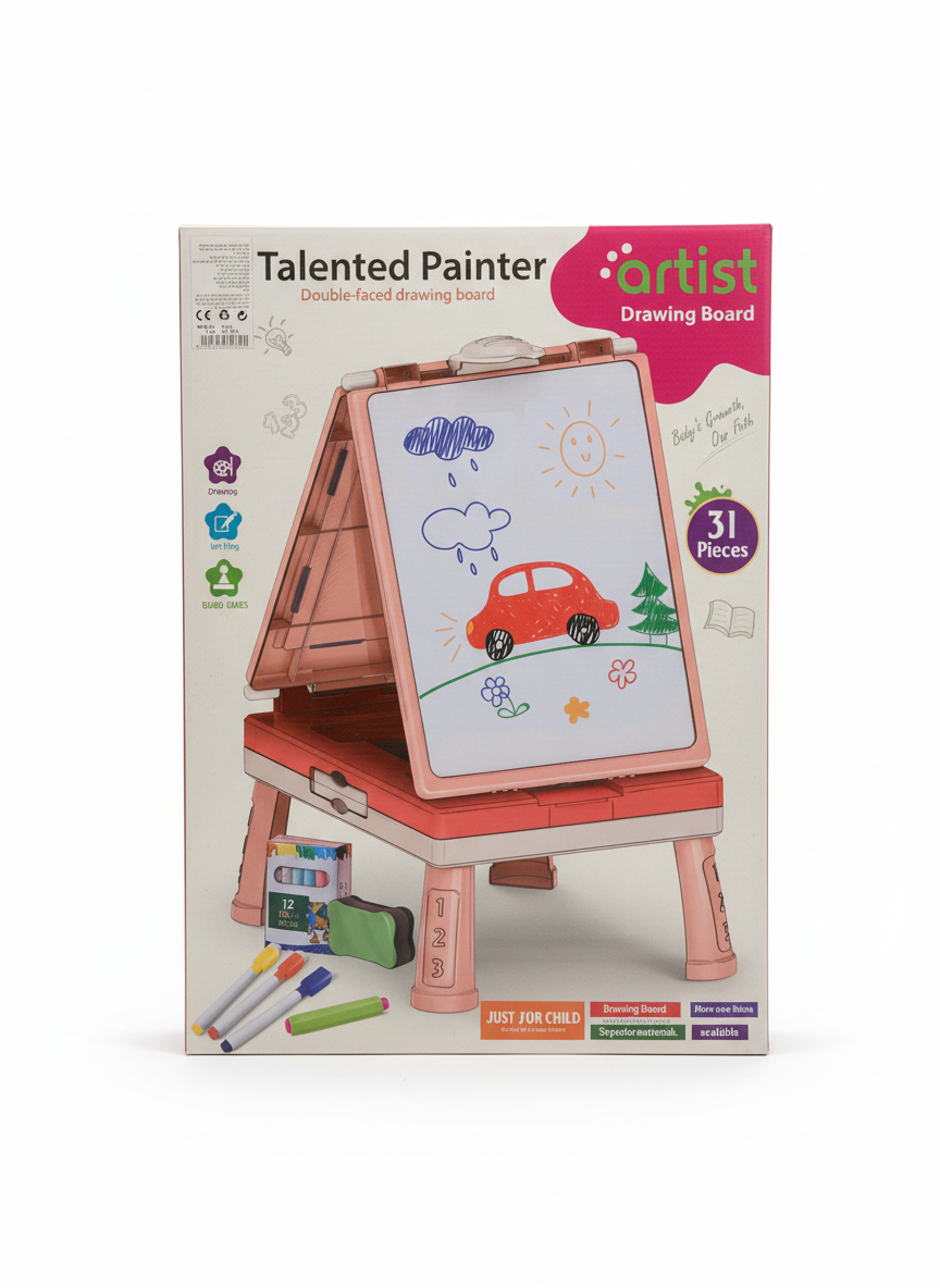 Talented painter Drawing board Double Faced 31 PCS