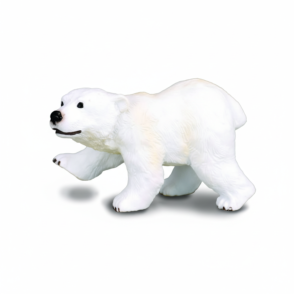 Animal Figures - Polar bear club sitting