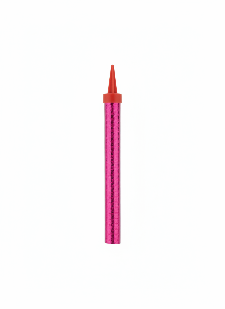 Metallic Pink Celebration Sparkler Candle