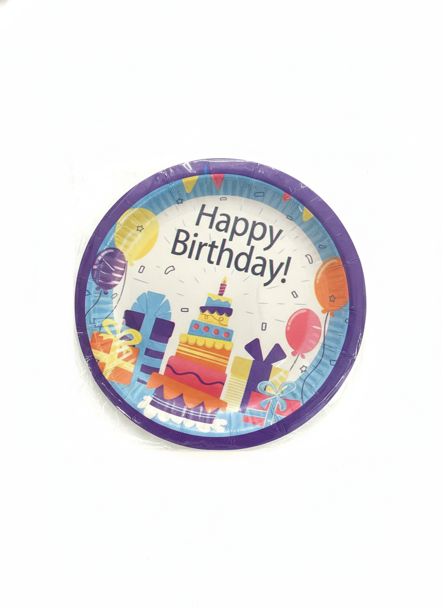 Happy Birthday! Party Plates