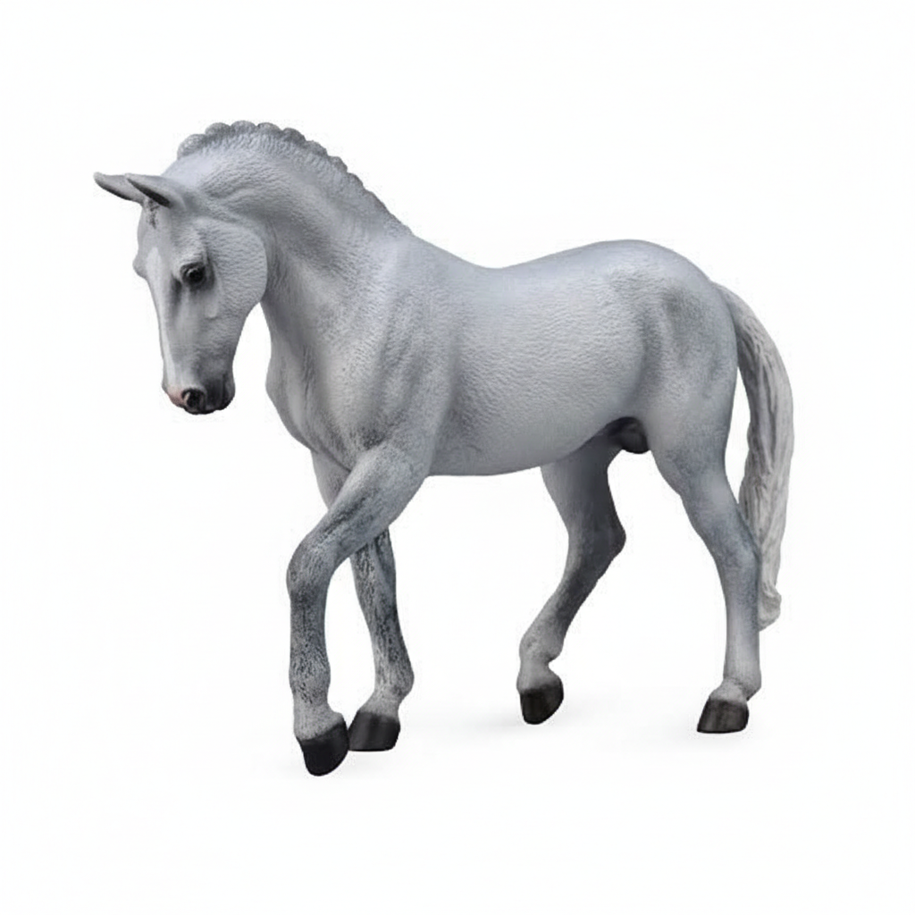 Animal Figures - Trakehner Stallion-Grey