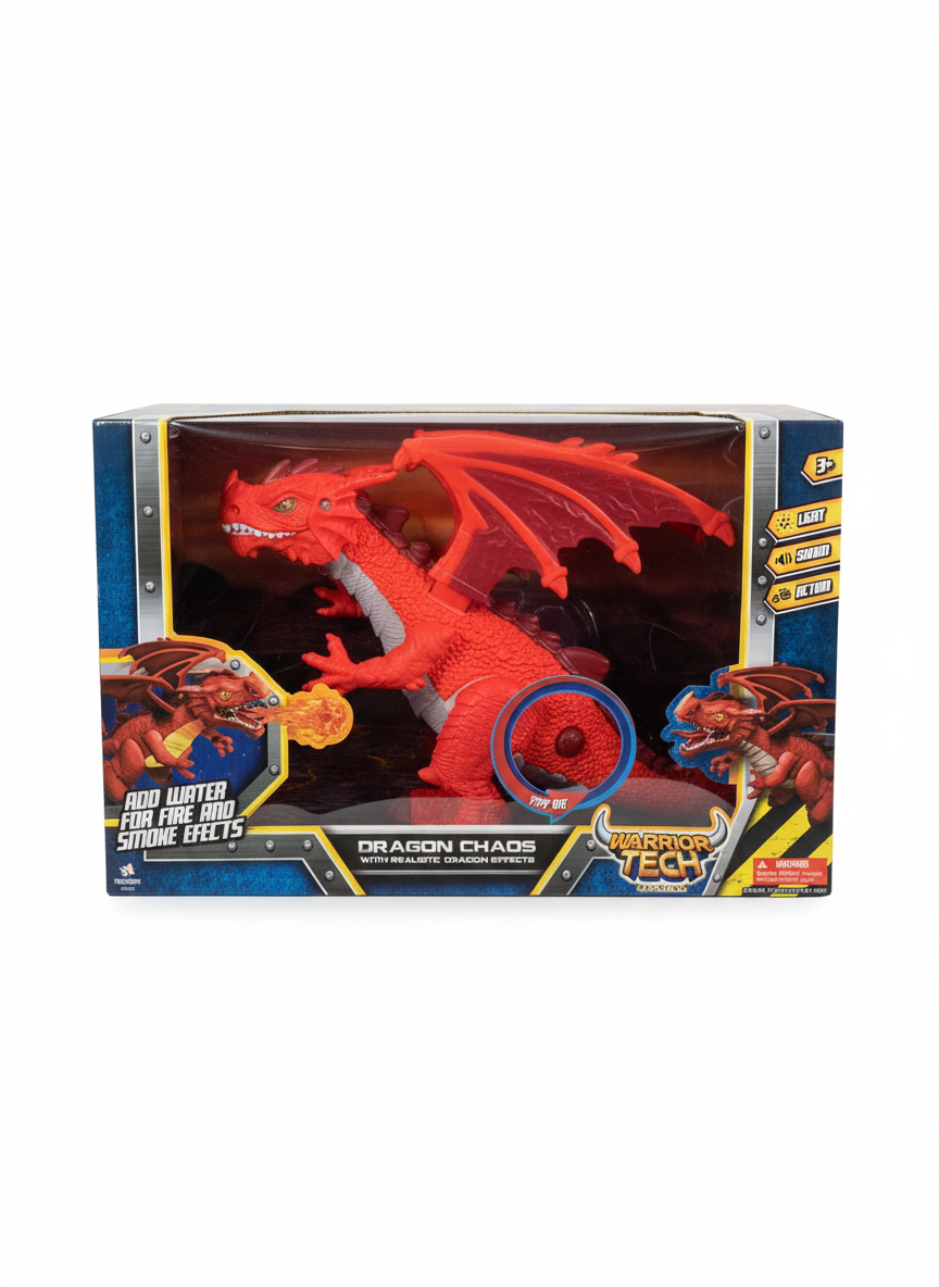 Warrior Tech Extreme Dragon Chaos with realistic Dragon Effects