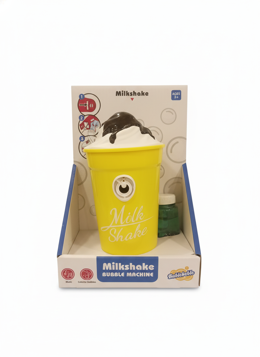 Milk Shake Bubble Machine