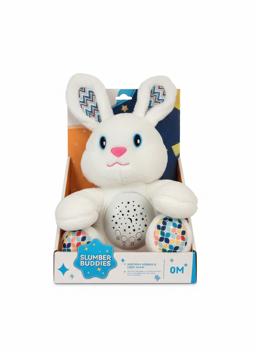 Slumber Buddies Bunny Soothing Sounds & Light Show