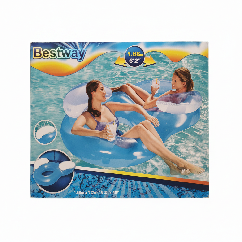 Bestway Inflatable Double Pool Lounge