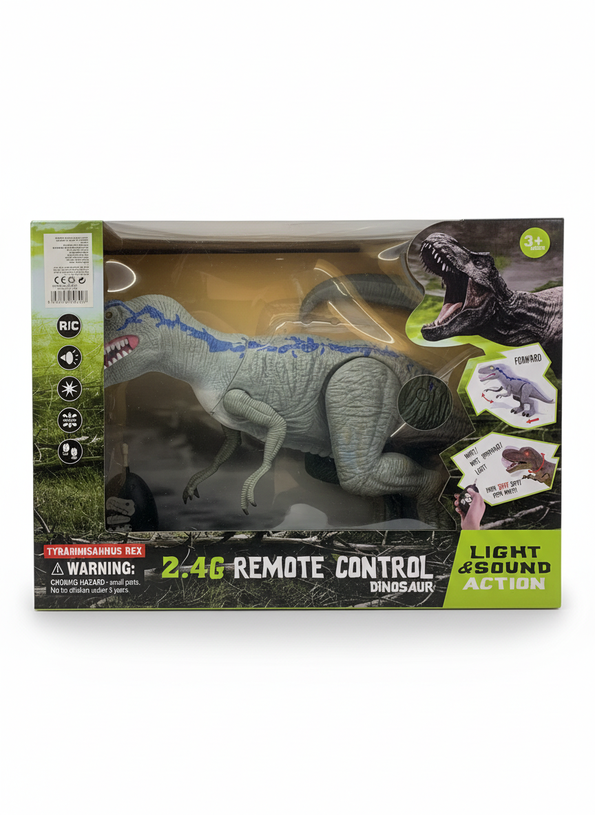 Tyrannosaurus Rex 2.4G Remote Control Dinosaur with Light & Sound Action