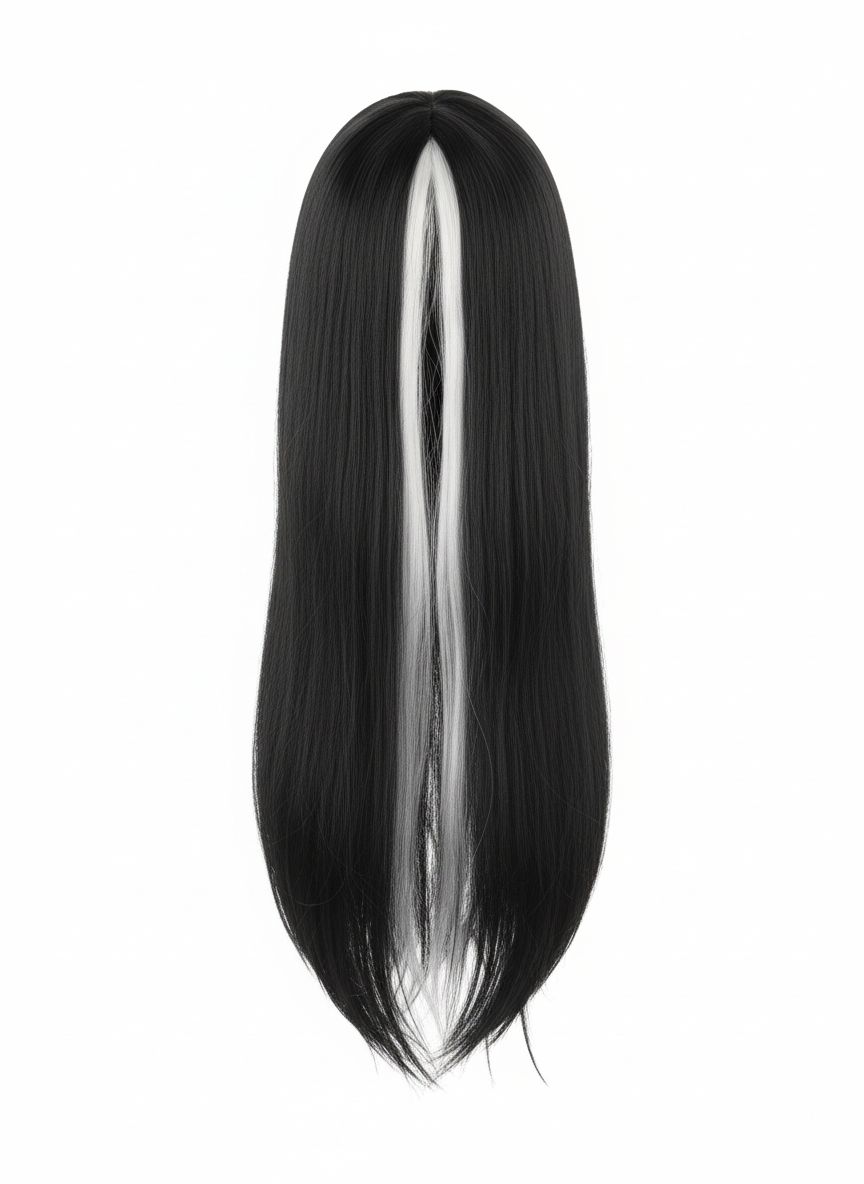 Halloween Extension Hair Black