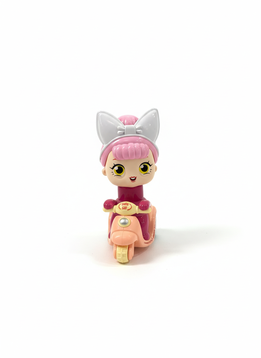 Lovely Sprint Cute Car Doll Scooter
