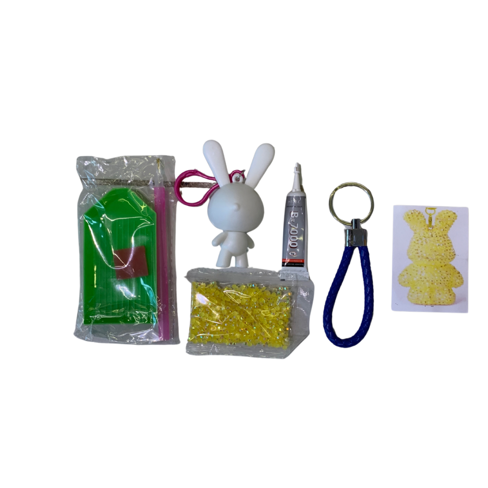 Coloring Character Keychain