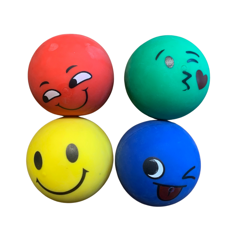 Smiley Bouncy Ball