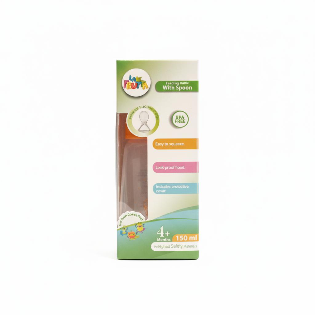LA FRUTTA Feeding Bottle With Spoon