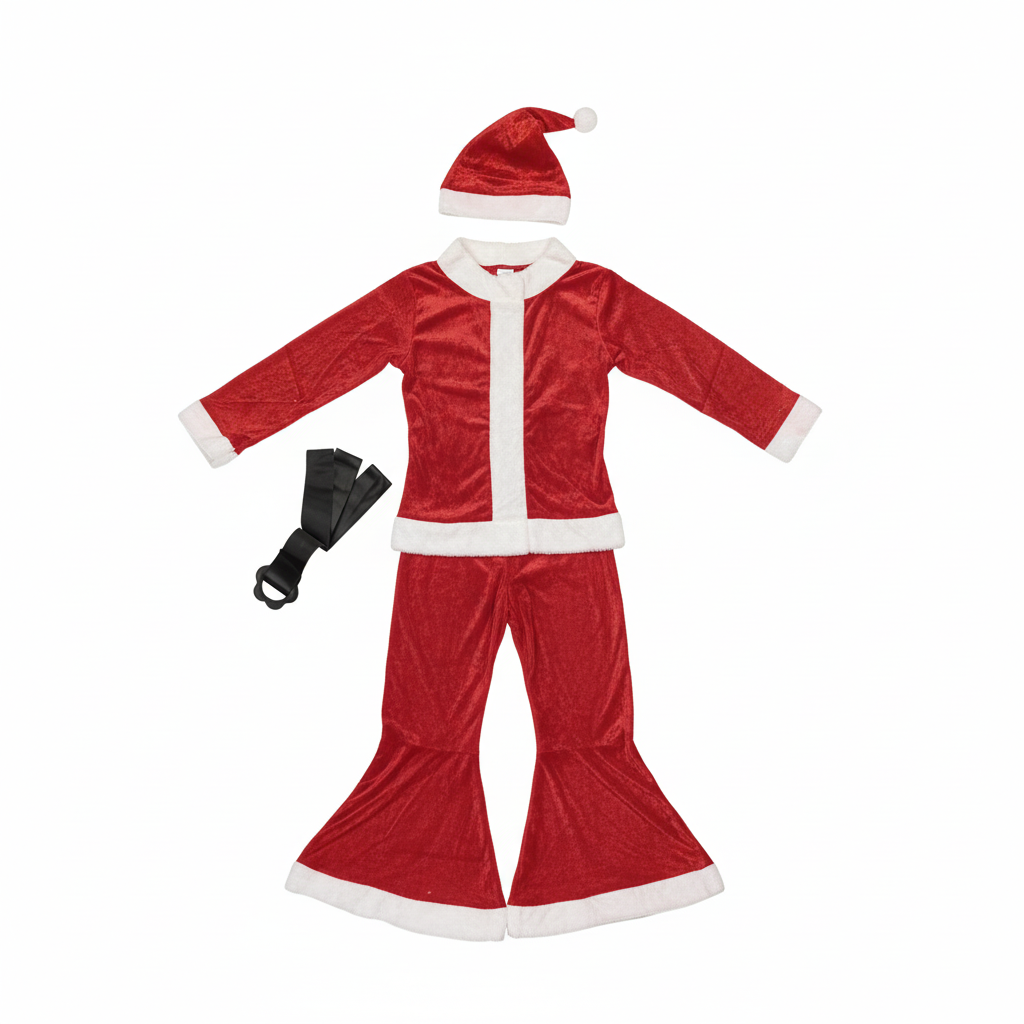 Festive Christmas Elf Costume Set