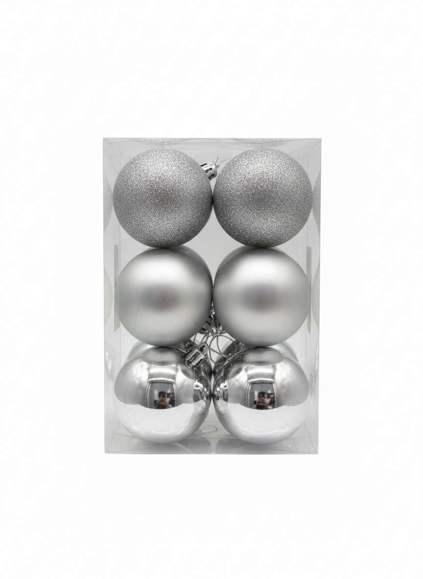 Christmas Tree Decoration 6 In 1 Balls