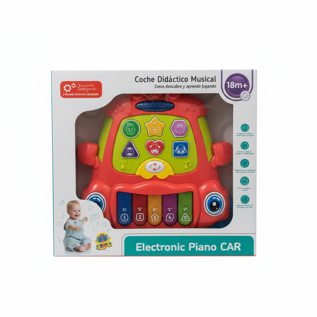 Electronic Piano CAR (Coche Didáctico Musical)