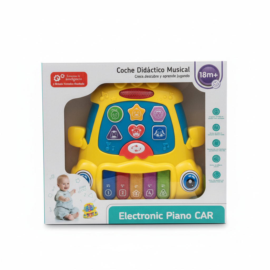 Electronic Piano CAR (Coche Didáctico Musical)