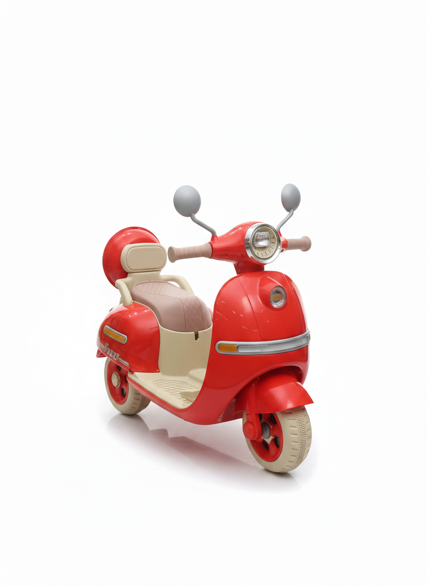 Kids' Classic Retro Ride-On Scooter