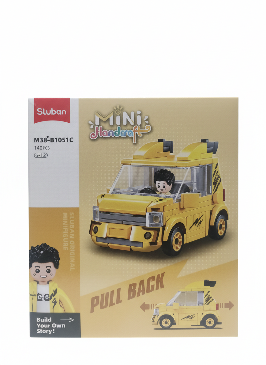 Sluban Mini Handcraft Y Car Building Block Set M38-B1051C