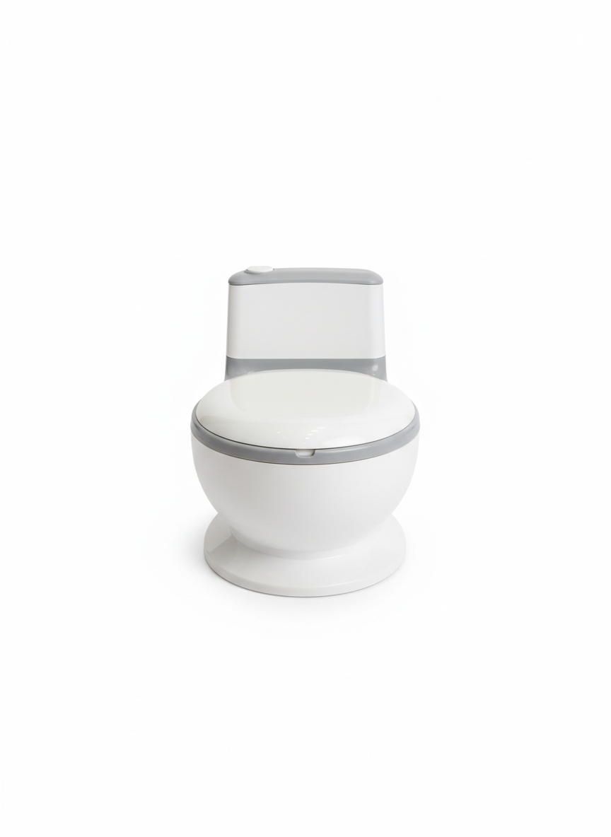 Realistic Toddler Potty Training Toilet with Flush Sound