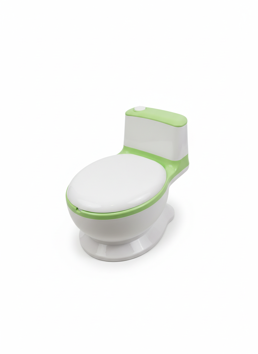 Realistic Toddler Potty Training Toilet with Flush Sound