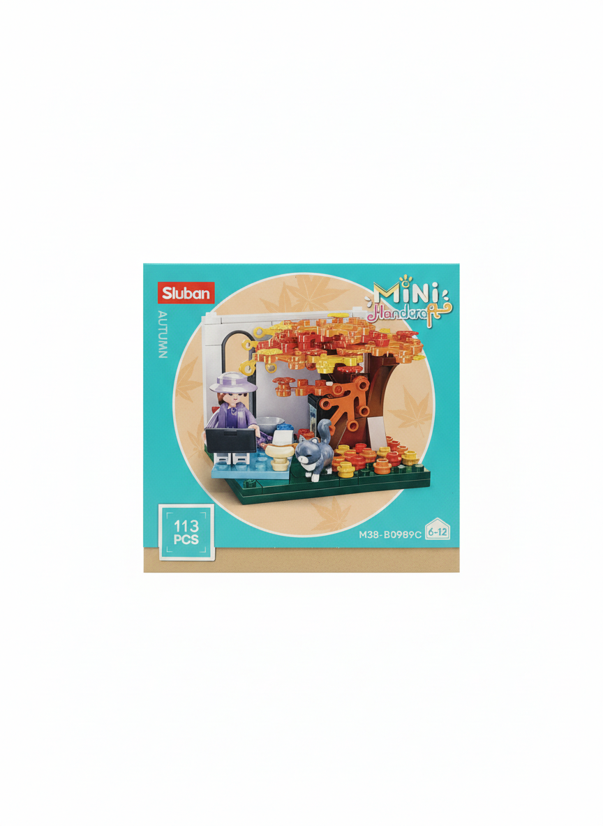Sluban MiNi Handicraft Winter Building Set M38-B0989D