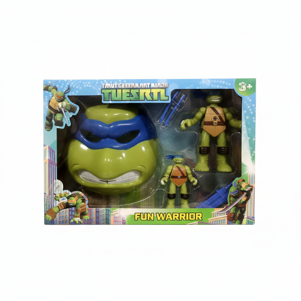 Mutant Geenaa Nirt Ninja TUESRTL Fun Warrior Set