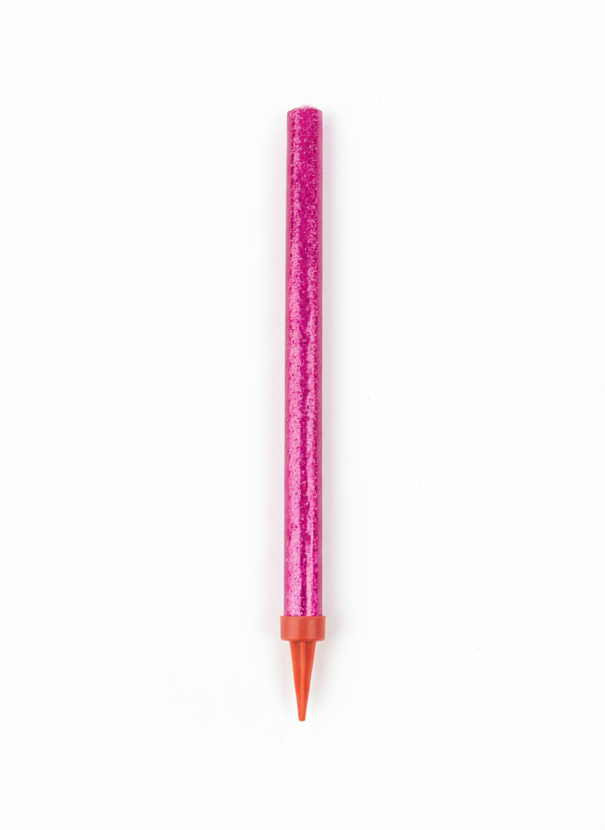 Pink Glitter Celebration Sparkler