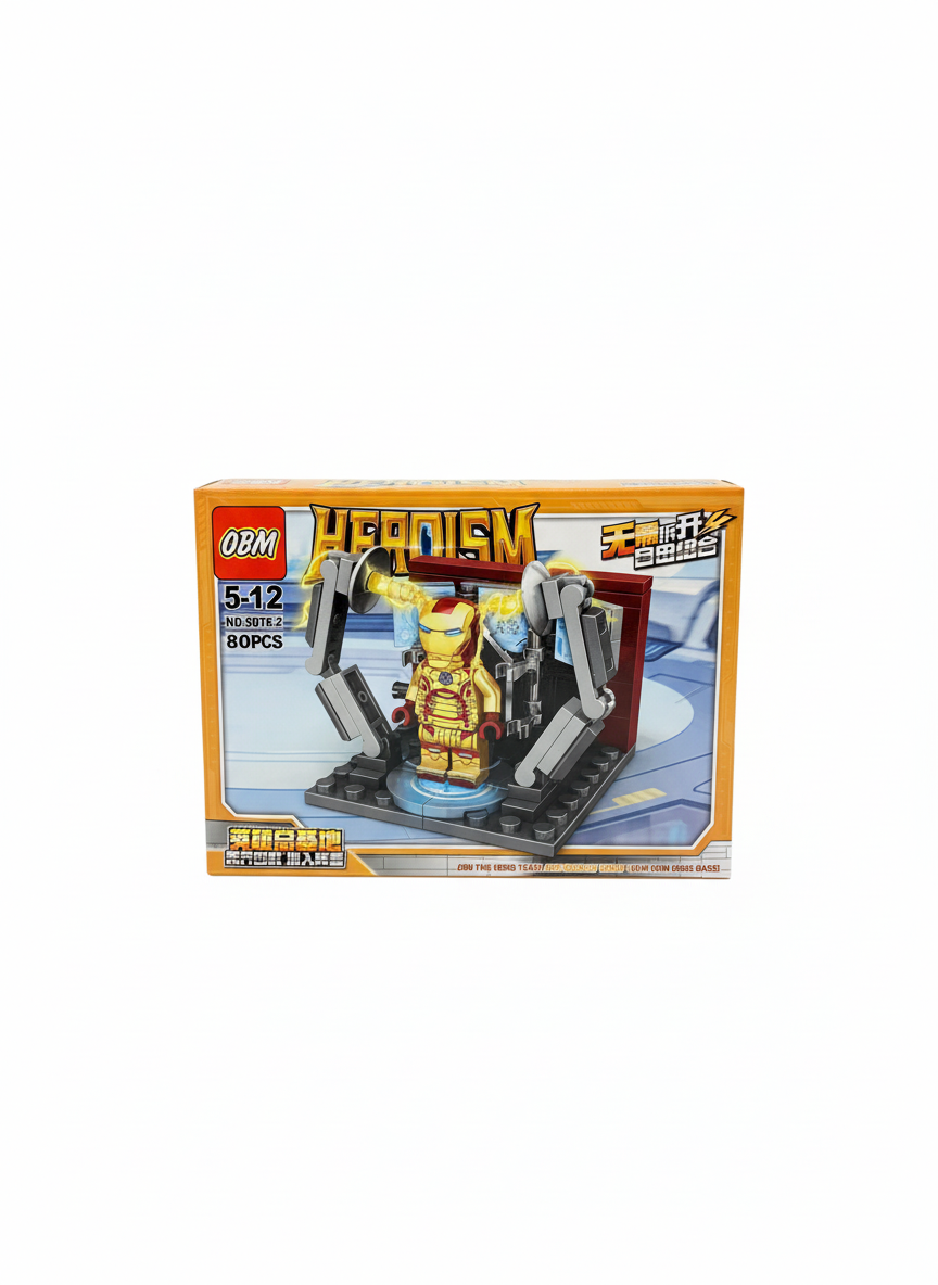 OBM HEROISM Hero Base Building Blocks Set No. 9078-1
