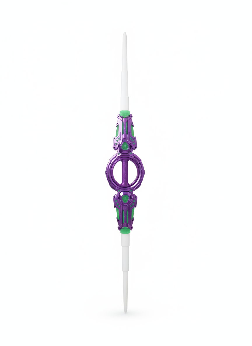Light-Up Double Bladed Saber Toy