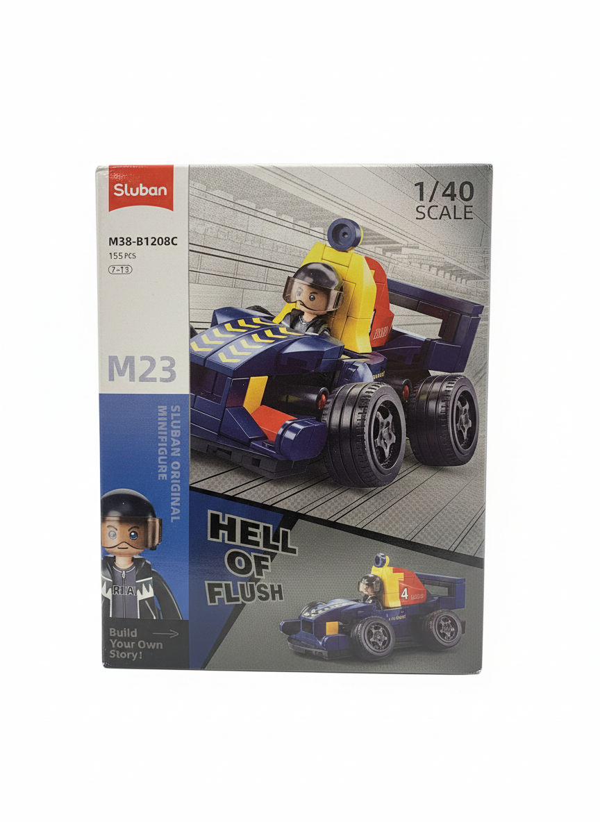 Sluban M23 Hell of Flush Racing Building Blocks (M38-B1208C)