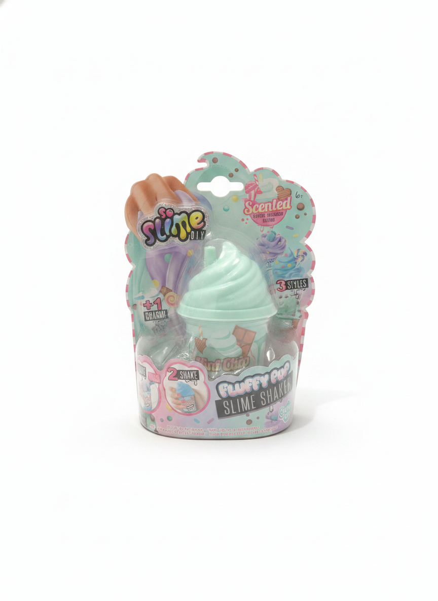 SO Slime DIY Fluffy Poop Slime Shaker - Mint Chip