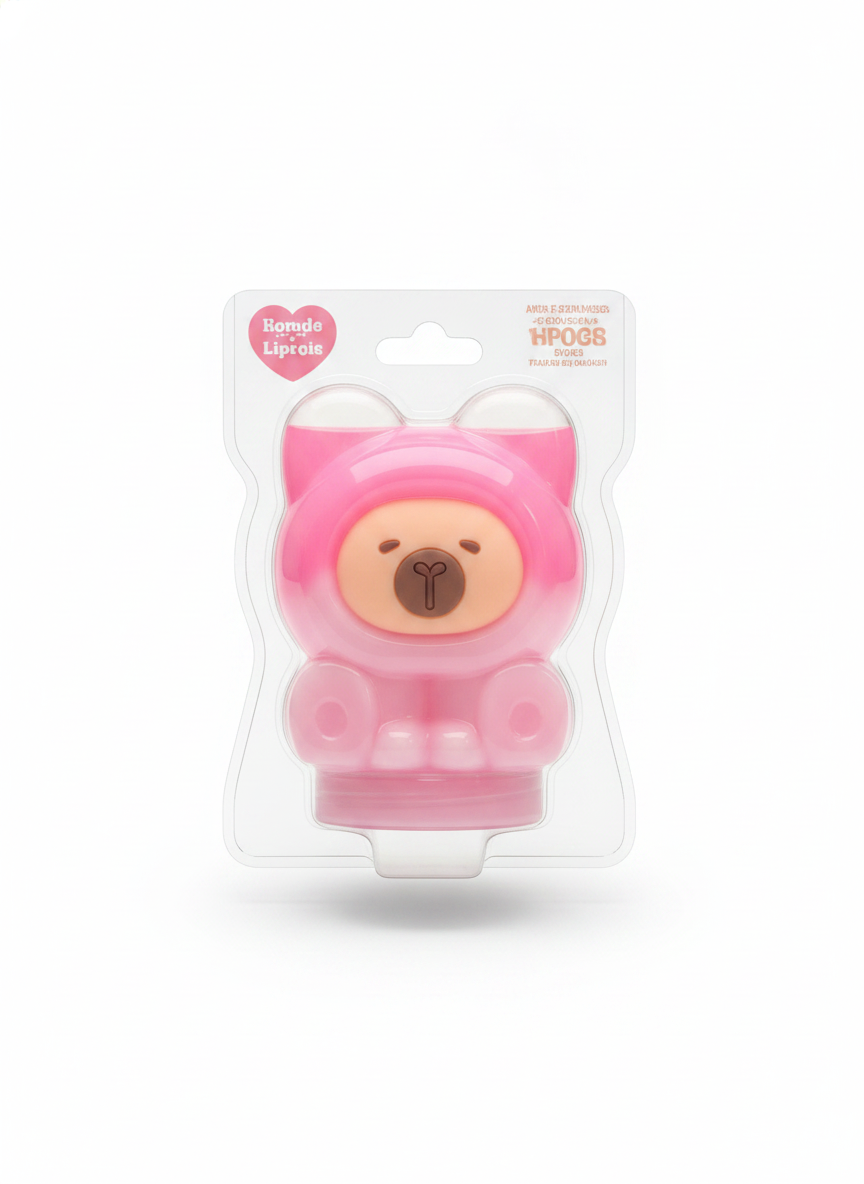Green Ombre Bear Collectible Figurine Slime