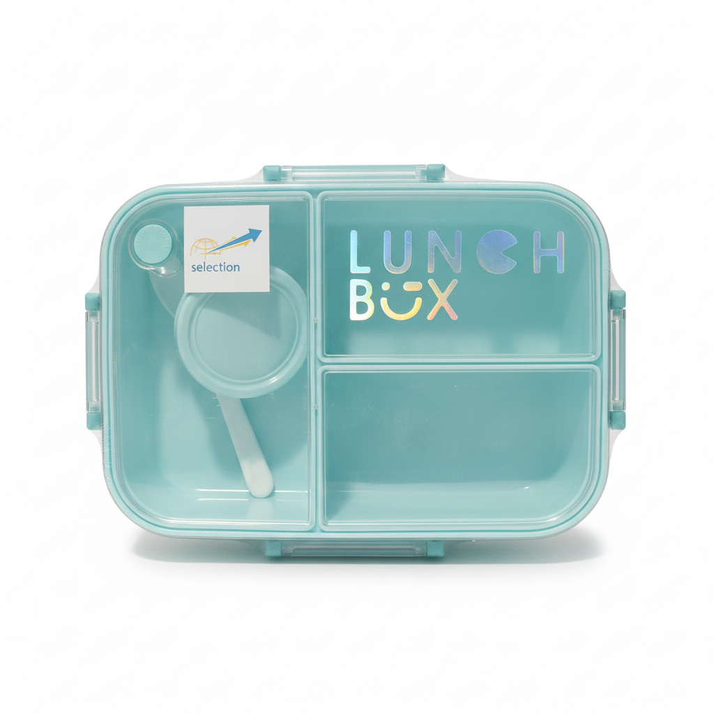 Aqua Multi-Compartment Lunch Box
