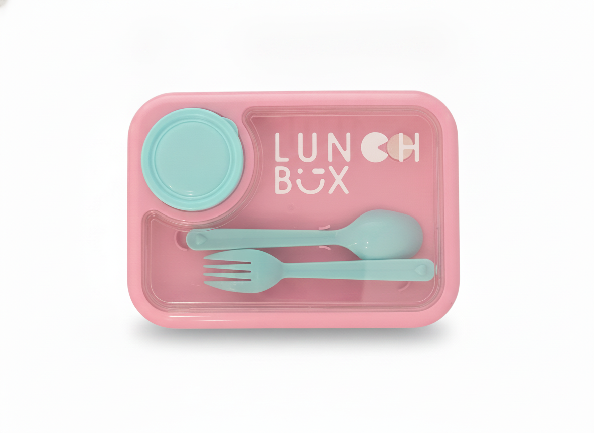 LUNCH BOX with Utensils
