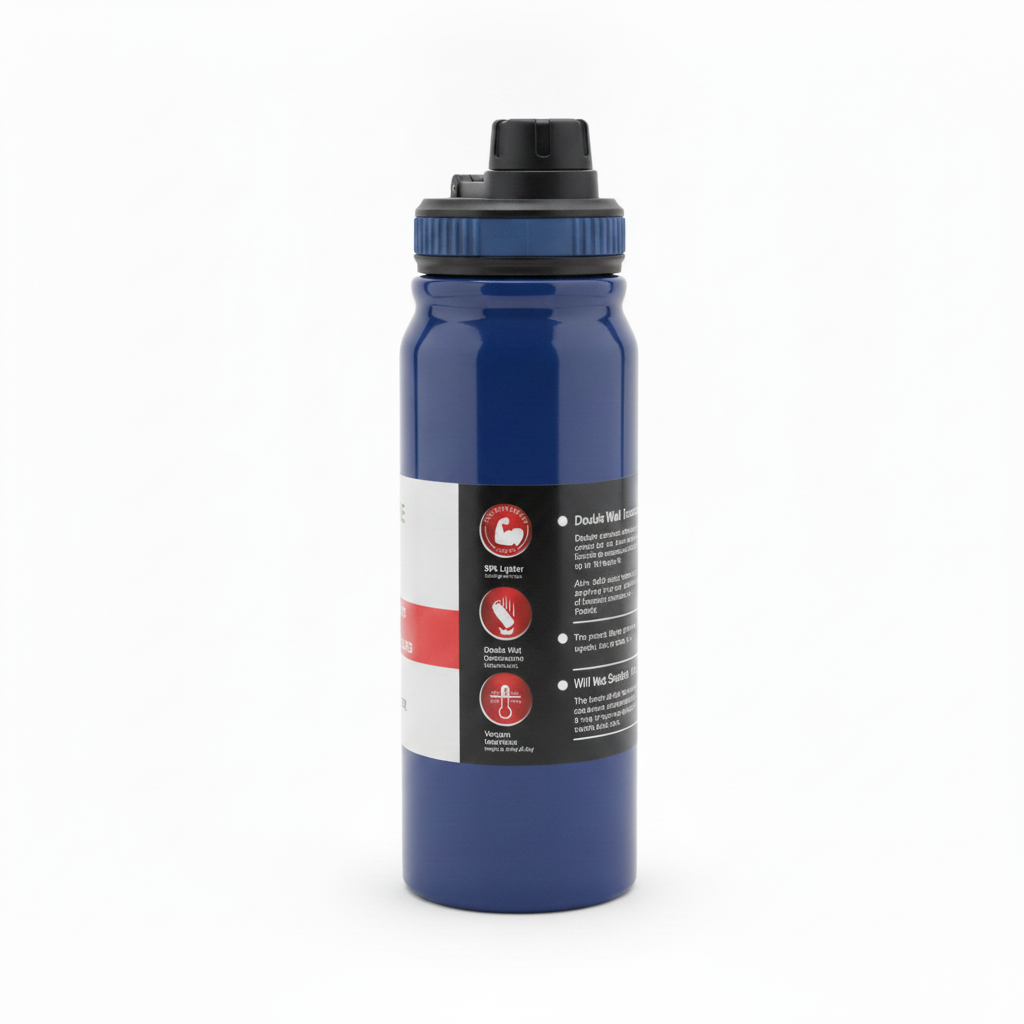 Stainless Steel Double Wall Vacuum Insulated Sport Bottle